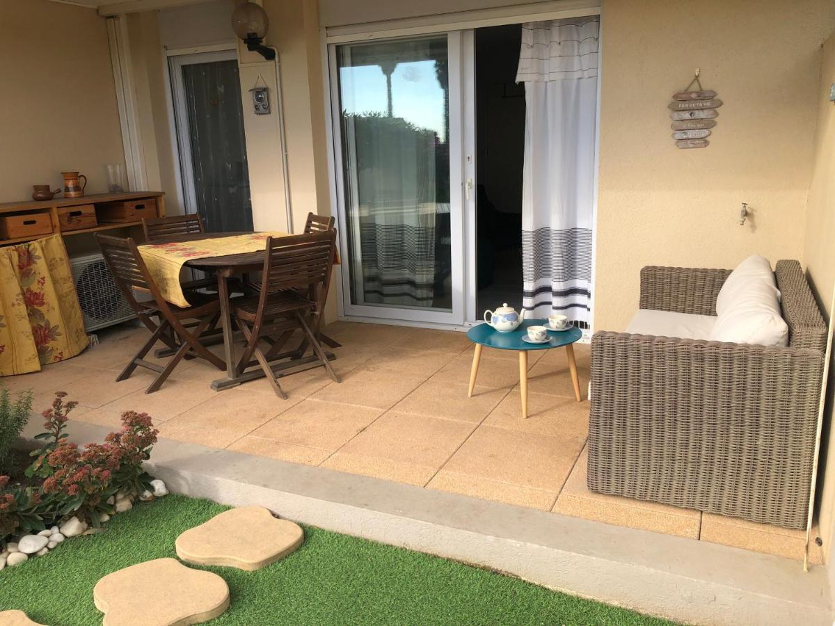 Le Jardin De La Plage - T2 - Terrasse Jardin 30M2 - Piscine - Clim- Wifi -Parking Canet-en-Roussillon Dış mekan fotoğraf